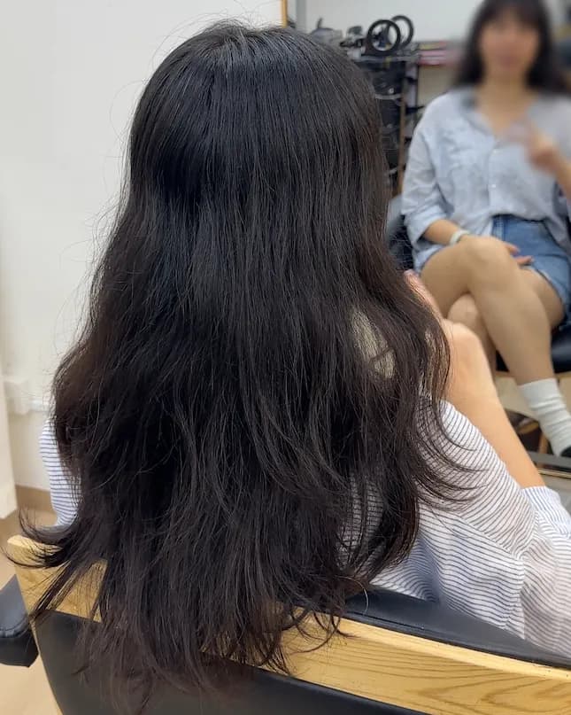 Korean Perm before — The Hive Salon