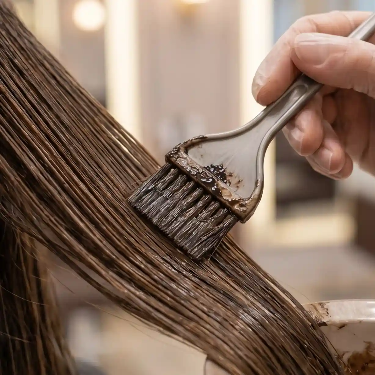 Organic hair colouring at The Hive Salon, Orchard Road Singapore