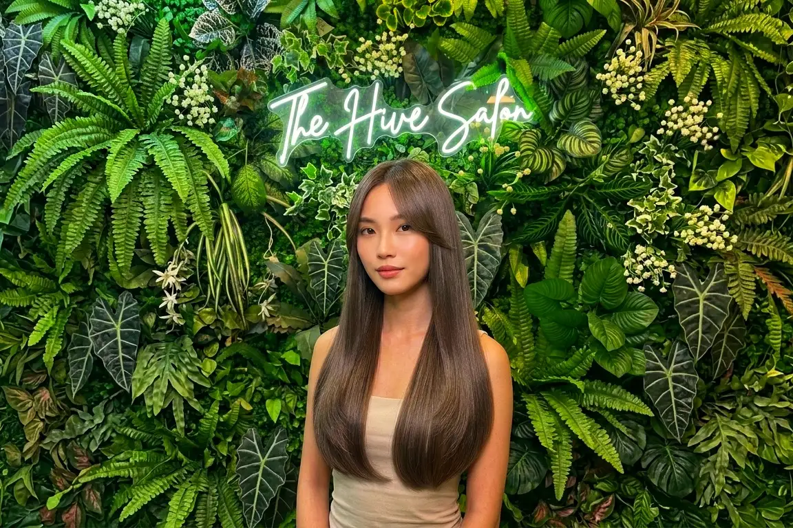 The Hive Salon interior — boutique hair salon at Cuppage Plaza, Orchard Road Singapore